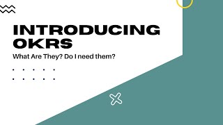 1 0 OKR Introduction