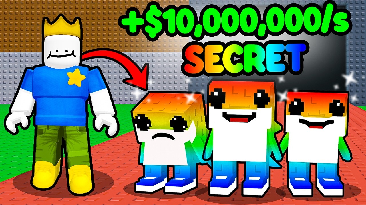 stealing the RAREST SECRETS in Roblox steal a brainrot...