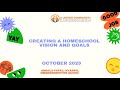 Homeschooling: Creating a homeschool vision and goals