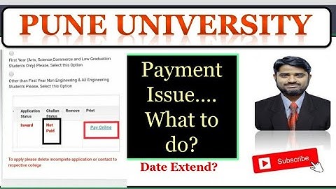 #SPPU Exam Form Updates | Face Payment issue...What to do? | Date Extend?