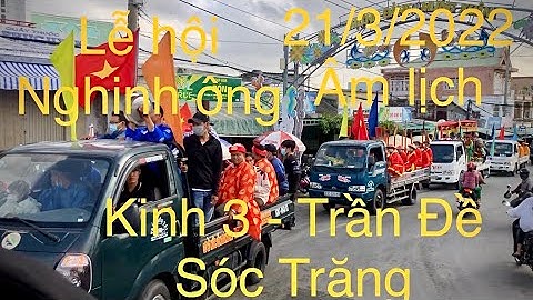 Quê tôi Lễ Hội Nghinh Ông tại Làng cá Kinh 3 - Trần Đề Sóc Trăng| Lê Trần miền tây