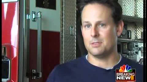 Firefighter returns to work after losing leg