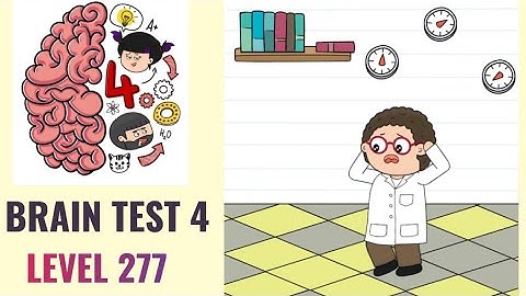 🧠 Brain Test 4 Level 277 | Help Doctor Worry with his OCD crisis | Walkthrough