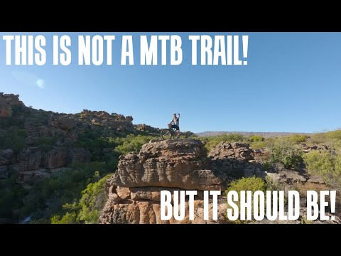 Cederberg MTB - Riding down a hiking trail that should be a MTB trail!