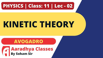 avogadro number  CLASS 11 CHAP 13 PHYSICS LEC 02 BY SOHAM SIR AARADHYA CLASSES eng MED