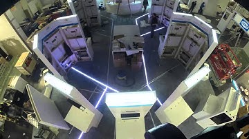 Embedded World 2016 - EBV Elektronik Booth Setup Timelapse Video