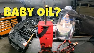 How to Use Smoke Tester to Find EVAP leaks | Audi 2.0T P0455 & P0456 Common Cause | Ancel 1000 Smoke