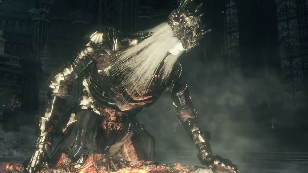 Pure Strength Build Vs Lorian and Lothric (Dark Souls III)