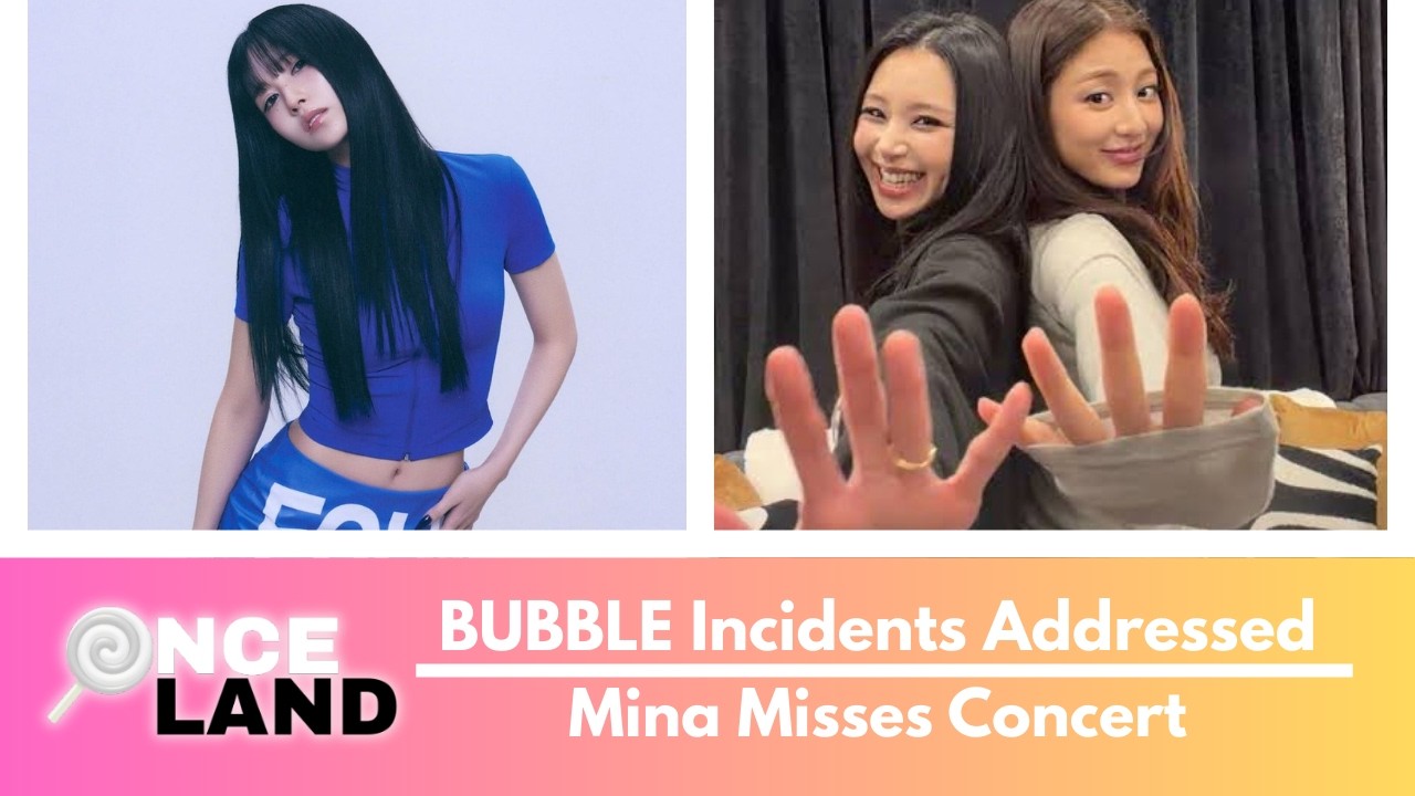 BUBBLE Incidents Addressed + Mina Misses Concert | TWICE Weekly Bulletin 14