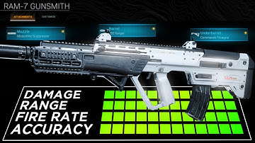 the BEST "RAM-7" CLASS SETUP in WARZONE! NO RECOIL! (Modern Warfare Warzone)