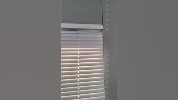 Installing mini blinds