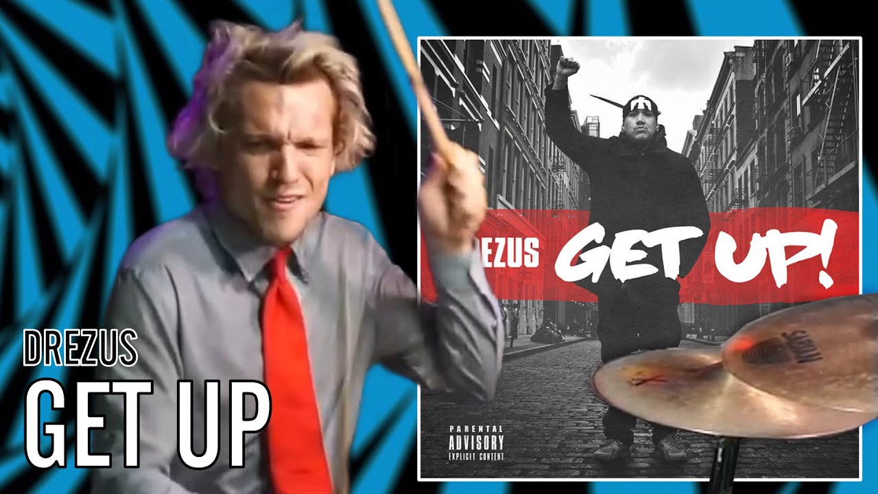 Drezus - Get Up | Office Drummer [First Time Hearing] - YouTube