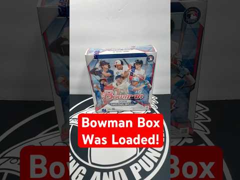 Bowman Baseball 2026 Mega Box Was LOADED With Hits!