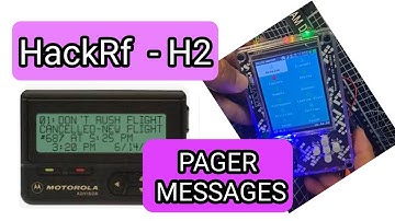 HacrRF Pcsag  Pager Receive & Transmit
