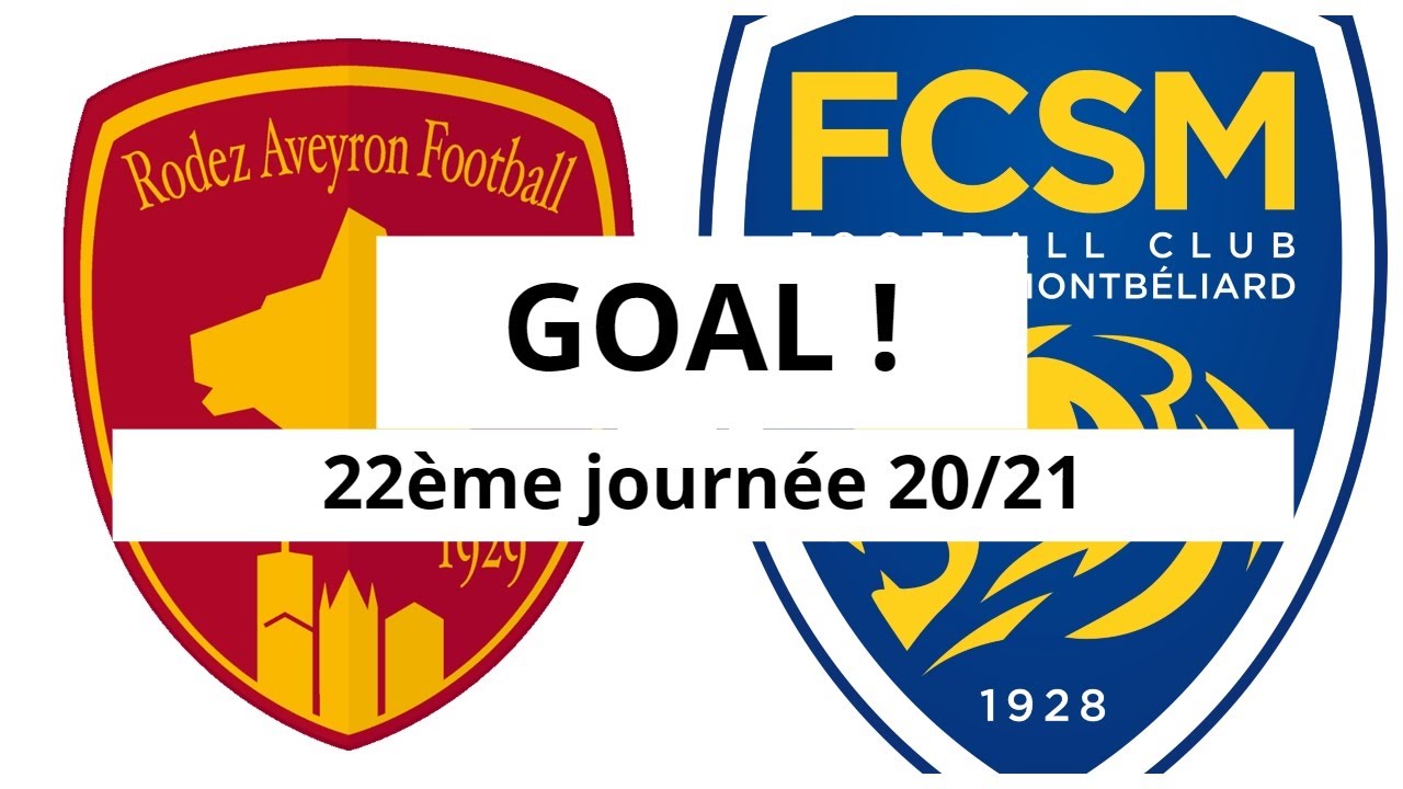 Rodez AF - Sochaux [(1)-1] GOAL 89' (David Douline) 22ème journée 2020/21