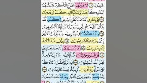 تيسير حفظ سورة الانبياء بالتكرار الوجة الاخير  الايات ( 102-112 )مكرر 3 مرات بصوت الشيخ عبد الباسط