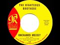 1965 HITS ARCHIVE Unchained Melody Righteous Brothers Mono 45 