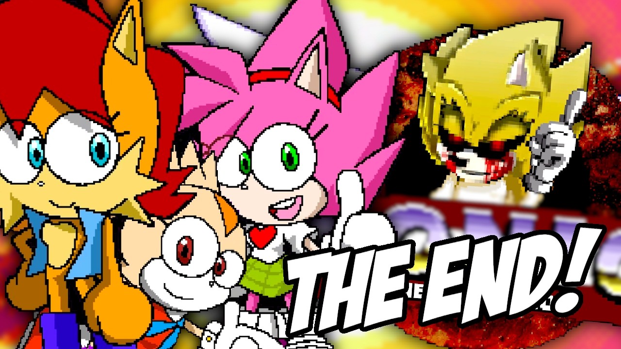 SONIC EXE IS FINALLY OVER!! Sally.exe: Finished Nightmare [The Good Ending]
