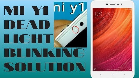 MI Y1 Dead Solution | MI Y1 White Light Blinking Solution || dead recover stap by stap full tutorial