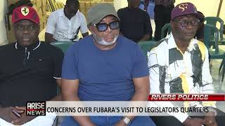 RIVERS POLITICS: CONCERNS OVER FUBARA'S VISIT TO LEGISLATORS QUARTERS