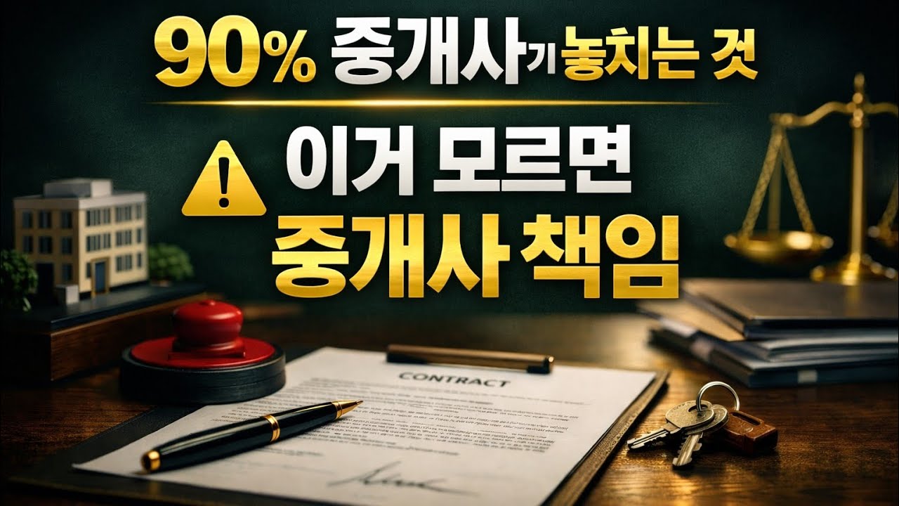 [1탄] 공인중개사 상가 중개사고 90%는 이것 때문입니다 (중개사 필수 체크)