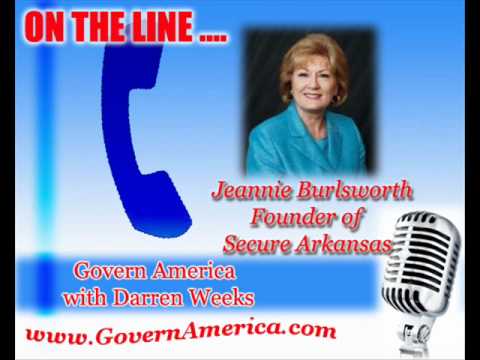 4/4 Jeannie Burlsworth of Secure Arkansas talks wi...