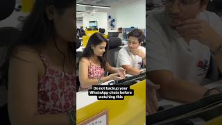 Do not backup your WhatsApp chats before watching this