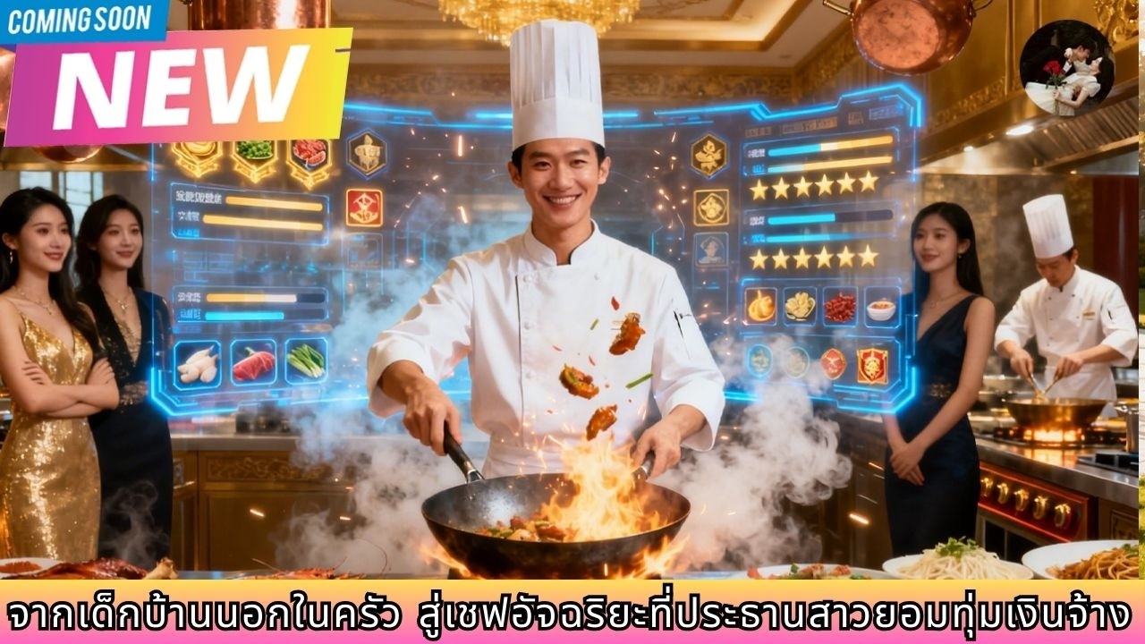 เด็กบ้านนอกถูกดูถูกในครัว แต่ปลุก “ระบบเทพเชฟ” ทำเมนูเดียวสะเทือนวงการอาหาร!