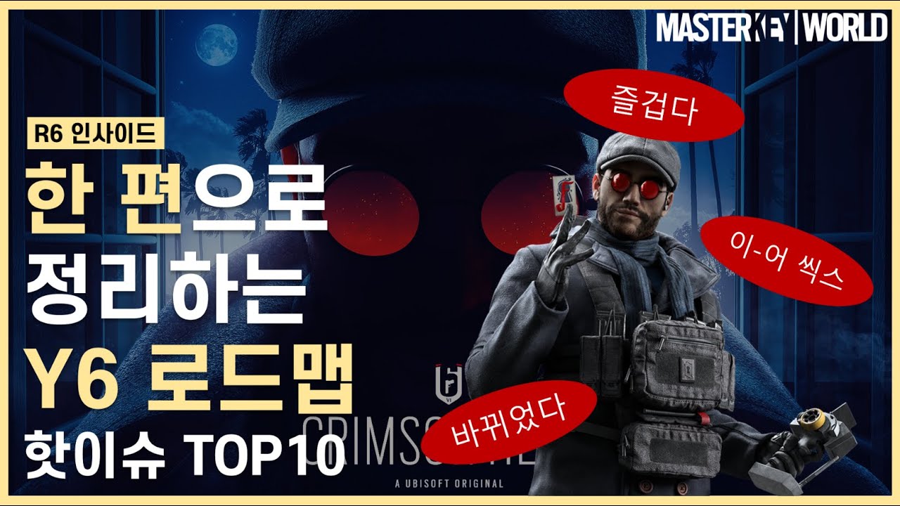 [R6 인사이드] 시즈에 적용될 대격변 패치를 미리 만나보자.Zip - YouTube