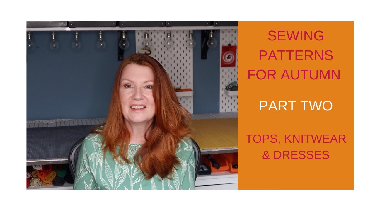 Sewing Patterns for Autumn Part 2, Tops, Knitwear and Dresses - YouTube