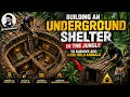 The Process of Building an Underground Shelter in the Jungle to Survive and Avoid Wild Animals