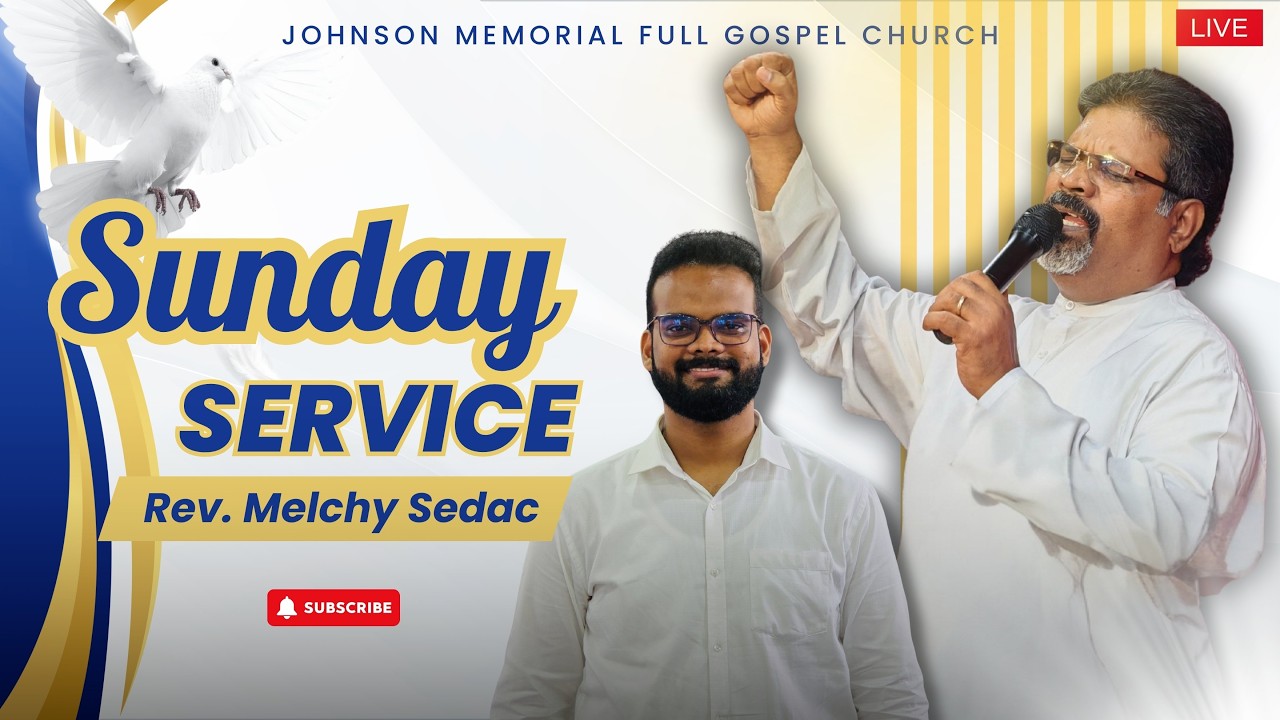 🔴 LIVE Sunday Service | 15 Feb 2026 | Rev. Melchy Sedac | JMFGC