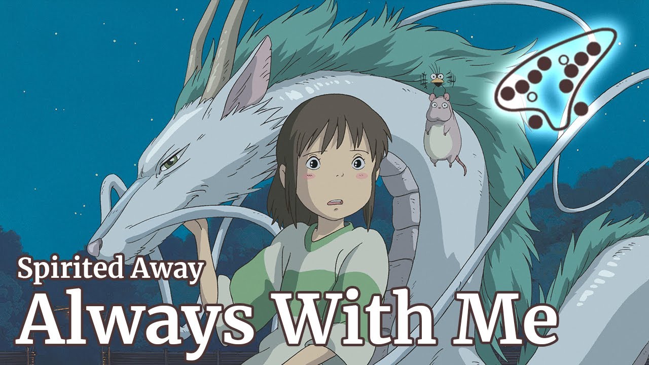 Spirited Away - Always With Me - Ocarina tutorial / tabs