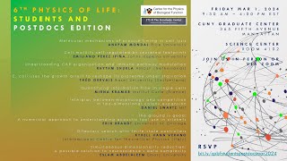 Spring 2024 Physics of Life: Students and Postdocs Edition