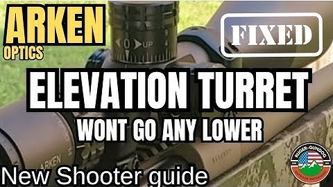 Arken Optics- Elevation Turret Won
