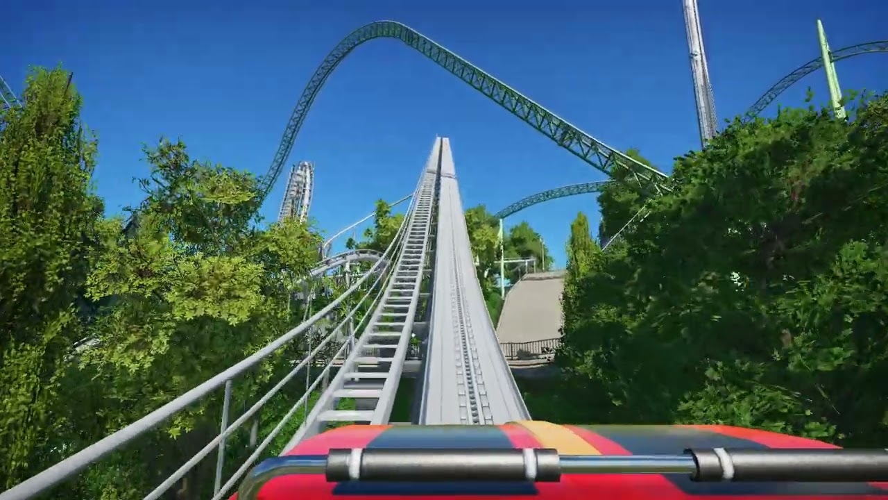 Liseberg all Roller coasters, Lisebergs alla Berg och dalbanor pov Planet coaster 2023.