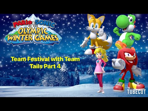 Mario & Sonic at the Olympic Winter Games Team Festival (Team Tails) Part 4