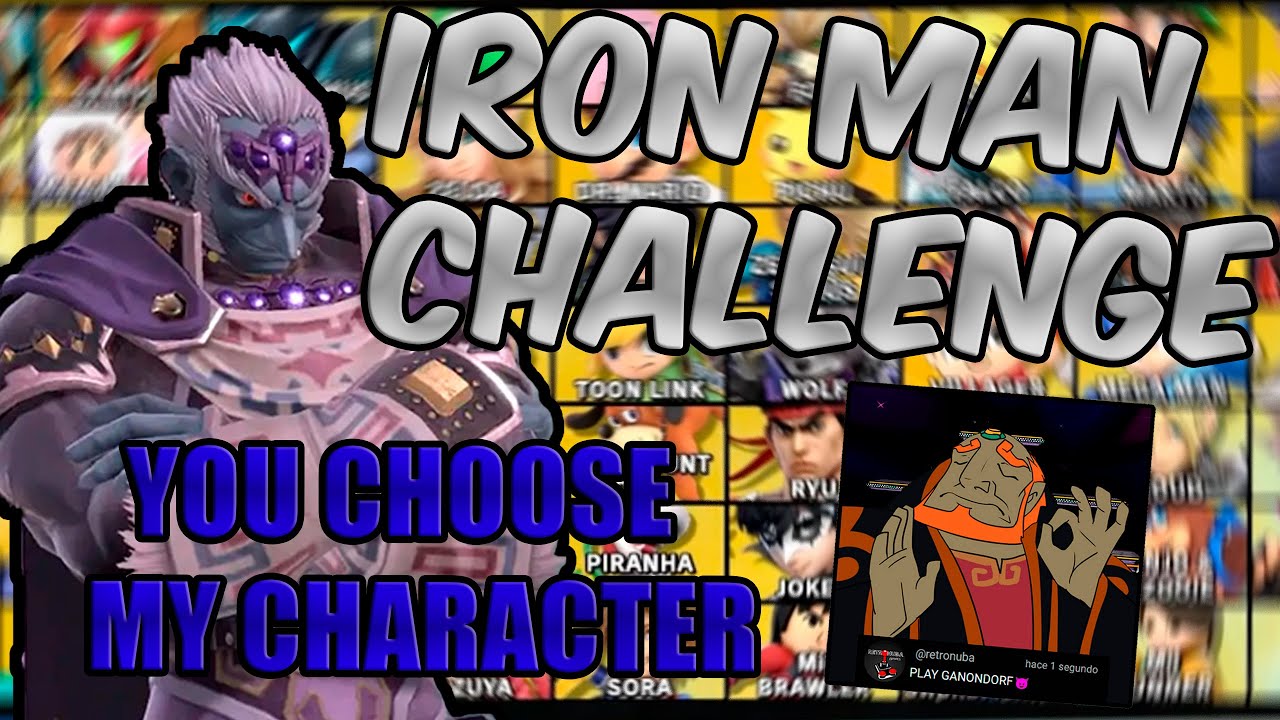 SMASH IRONMAN CHALLENGE | PART 7 (you can choose my characters) - YouTube