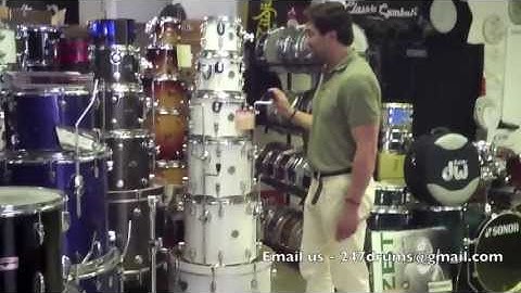 247drums VR Video Review PDP by DW Concept Maple Drum Set