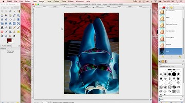 Fast Forward GIMP IWarp tutorial