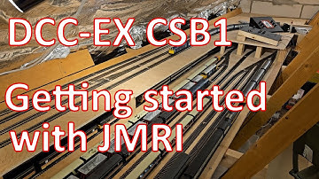 Getting started with DCC-EX CSB1 and JMRI, plus finding it a new home