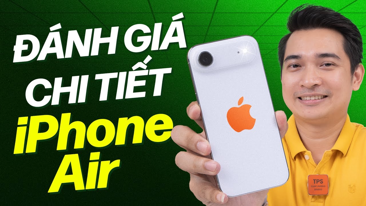 Đánh giá chi tiết iPhone Air NHƯNG theo một cách không thể bình thường !!!
