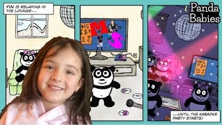 Panda Babies Playhome App Review with Sienna screenshot 4