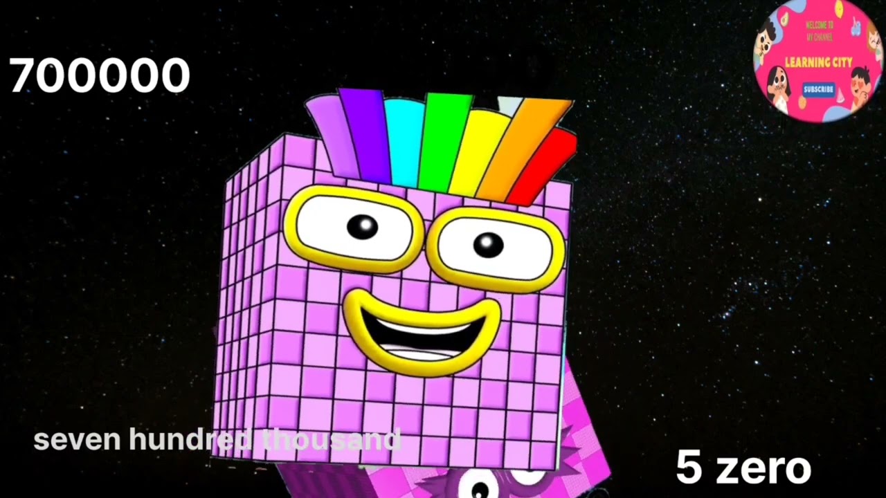 Biggest Numberblocks backwards counting 1000000000000000 To 0 
