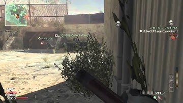 CodRecords : MW3 - Most Kills No Scoping with 1 Barrett Bullet ( Barrett Noscope Triple )