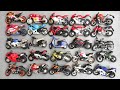 Amazing collection various diecast metal scale model motorcycle 112 maisto put it in the box