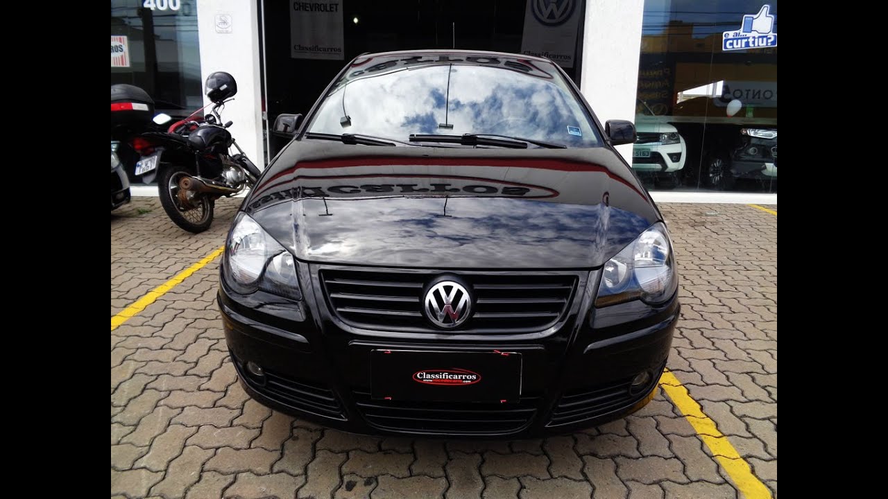 Volkswagen Polo Sportline 1.6 8v (Flex) - 2008 - YouTube
