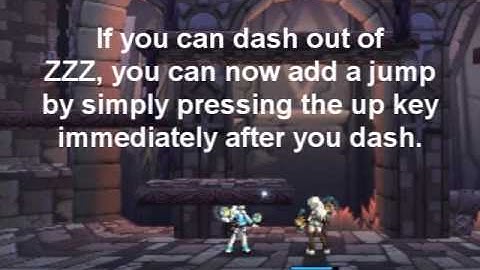 Elsword Loop Tutorial - Eve ZZZ→→↑Z Loop