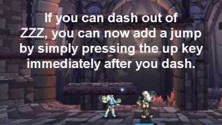 Elsword Loop Tutorial - Eve ZZZ→→↑Z Loop