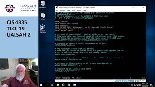 CIS4335 TLCL19&UALSAH2 Part3